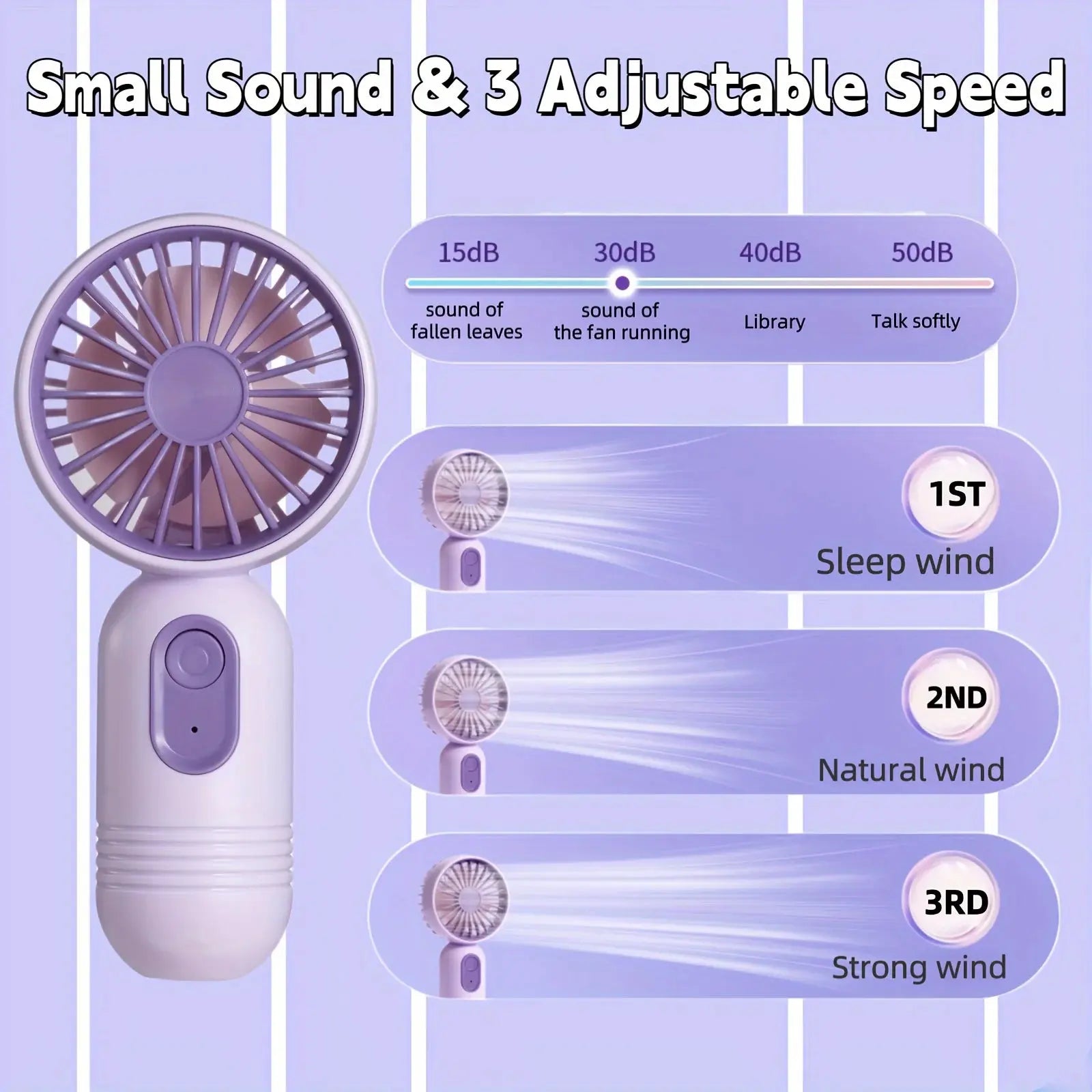 Mini portable fan KrShop
