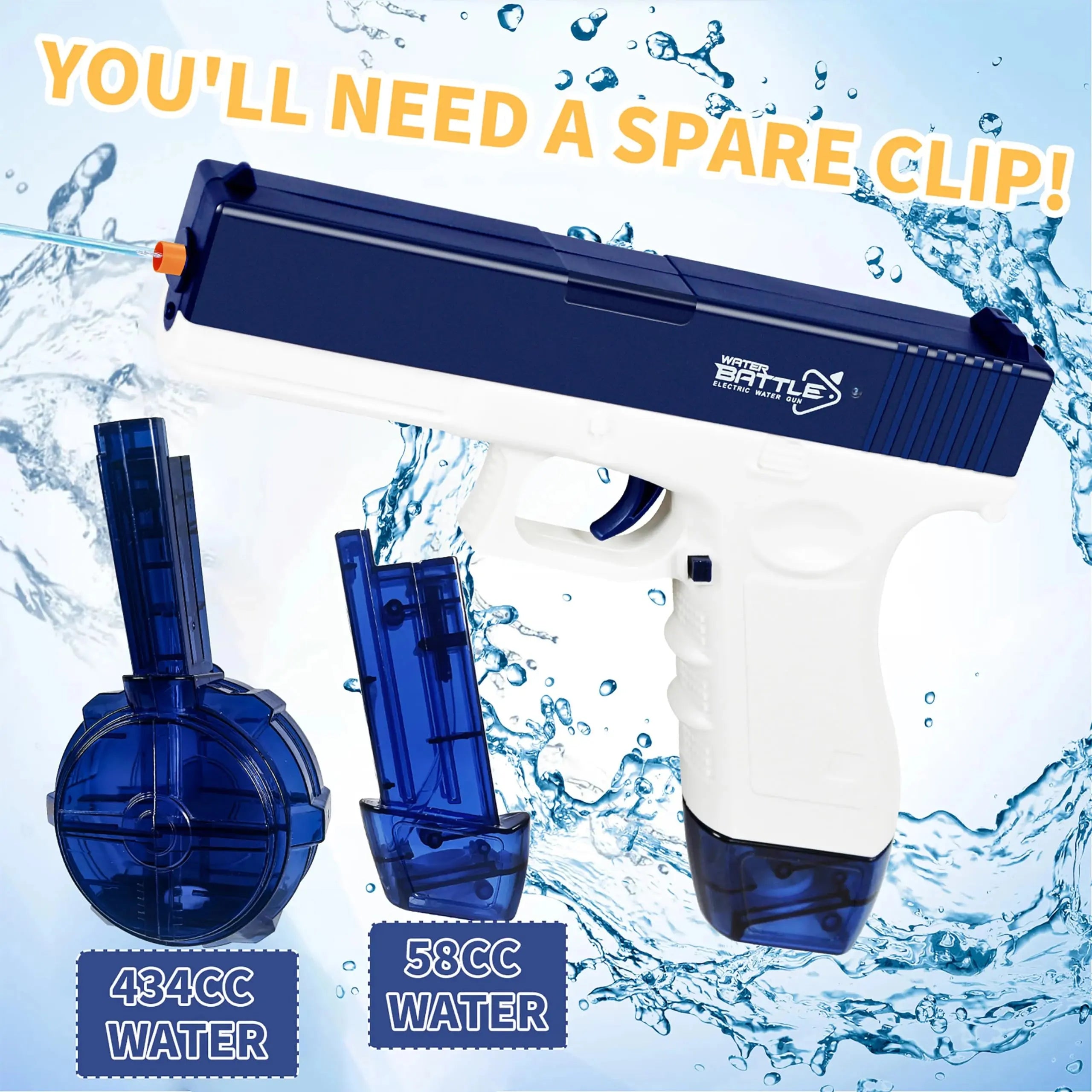 Electric Water Gun Rechargeable Ma boutique